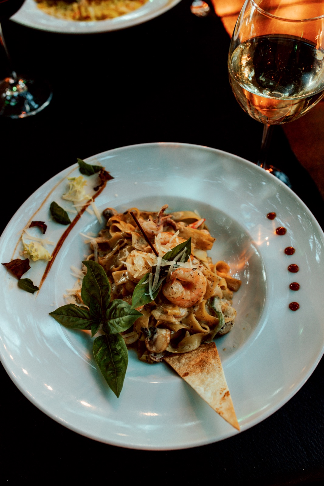 Seafood pasta