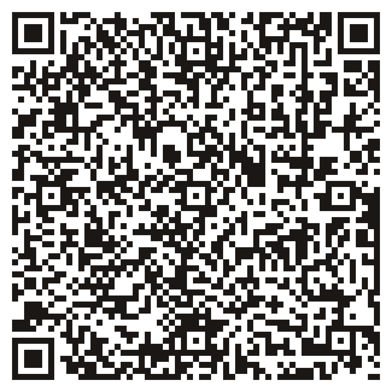 QR code for Tripadvisor reviews